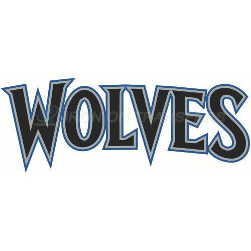 Minnesota Timberwolves Iron-on Stickers (Heat Transfers)NO.1086